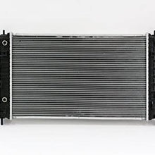 Radiator - Pacific Best Inc. For/Fit 2606 00-05 Saturn L-Series Sedan/Wagon 2.2/3.0L (WITH Heater Conn.) Plastic Tank Aluminum Core