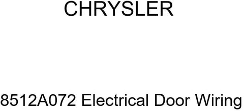 Genuine Chrysler 8512A072 Electrical Door Wiring