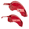 MGP Caliper Covers 12043SRAMRD 'RAM' Engraved Caliper Cover with Red Powder Coat Finish and Silver Characters, (Set of 4)