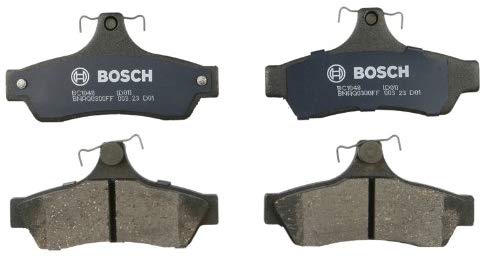 Bosch BC1048 QuietCast Premium Ceramic Disc Brake Pad Set For 2004-2006 Pontiac GTO; Rear