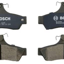 Bosch BC1048 QuietCast Premium Ceramic Disc Brake Pad Set For 2004-2006 Pontiac GTO; Rear