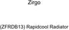 Zirgo (ZFRDB13) Rapidcool Radiator