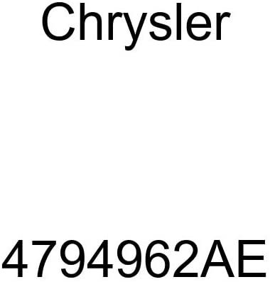 Genuine Chrysler 4794962AE Electrical Unified Body Wiring