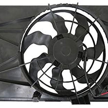 Rareelectrical NEW DUAL RADIATOR & CONDENSER FAN COMPATIBLE WITH KIA SEDONA EX L LX 2015-2018 25380-A9000