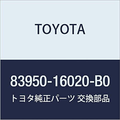 Toyota 83950-16020-B0 Lamp Assembly