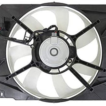 Rareelectrical NEW A/C CONDENSER FAN COMPATIBLE WITH HONDA CR-V 2.4L 2017-2018 38619-5A2-A01 38616-5PA-A01