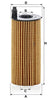 Mann-Filter HU 6014/1 Z Oil Filter