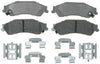 ACDelco 14D729CH Advantage Ceramic Rear Disc Brake Pad Set with Hardware