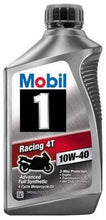 Mobil 1 10W-40 Full Synthetic Motorcycle Oil, 1-Quart, Single Bundle M1-110A Extended Performance Oil Filter, 1-Count