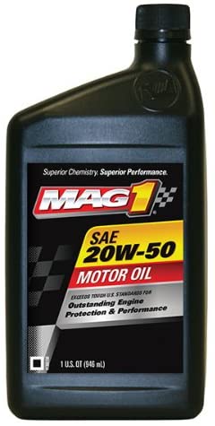 Mag 1 (61654-6PK) 20W-50 API:SN Motor Oil - 1 Quart Bottle, (Pack of 6)