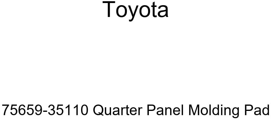 TOYOTA Genuine 75659-35110 Quarter Panel Molding Pad