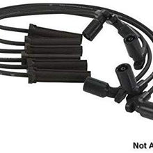 Ignition Wire Set 7mm 671-4070 Denso Dodge Dakota, Compatible With Jeep Cherokee Wrangler