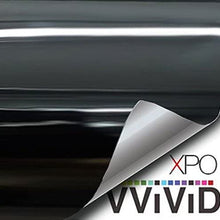 VViViD Gloss Black Vinyl Wrap Adhesive Film Air Release Decal Sheet (1.5ft x 5ft)