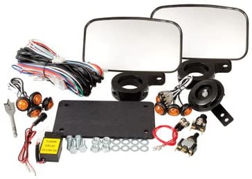 UTV Horn & Signal Kit - With Mirrors for Polaris RANGER 2x4 2001-2007