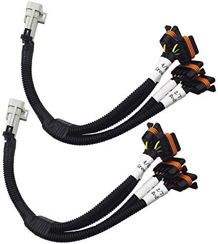 labwork 2pcs Ignition Coil Harness Set Fit for LS1 LS6 Engine Relocation Brackets