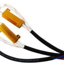 iJDMTOY Error Free H13 9008 Wiring Harness Adapters w/Load Resistors for Xenon Headlight Kit