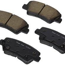 Power Stop 17-1313, Z17 Rear Ceramic Brake Pads with Hardware