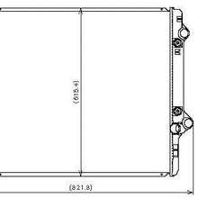 Denso 221-3124 Radiator