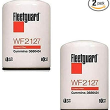 WF2127 Fleetguard Water Coolant Filter (Pack of 2)