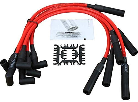Dragon Fire Race Series High Performance Ignition Spark Plug Wire Compatible Replacement Set For 1941-1962 Chevy Chevrolet Inline 6 194 216 235 Oem Fit PWJ132