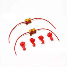 FOORDAY 25W 25ohm LED Load Resistor for Turn Signal LED License Plate Lights & DRL LED Canbus Decoder - 2 Pcs