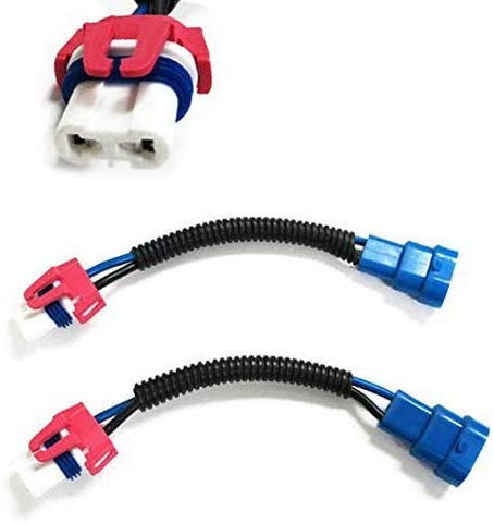 iJDMTOY 9005 9145 HB3 H10 Heavy Duty Ceramic Wiring Harness Sockets For Headlights or Fog Lights