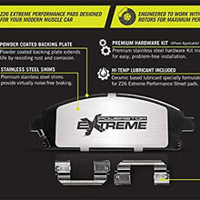 Power Stop Z26-1405 Z26 Extreme Performance Carbon-Ceramic Brake Pad