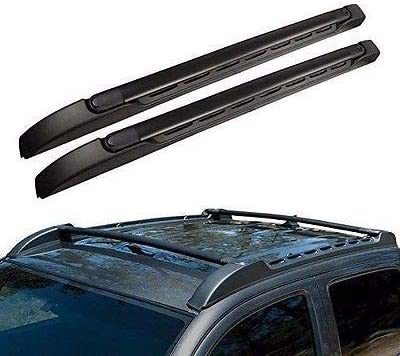 VANGUARD VGRCB-1386BK for 2005 2019 Toyota Tacoma Roof Rack Black Cross Bar OE Style