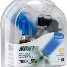 NOKYA Arctic White Stage2 H10 55w Halogen Headlight Bulbs