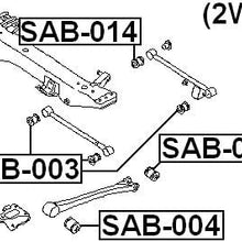 20251Aa000 - Arm Bushing (For Track Control Arm) For Subaru - Febest