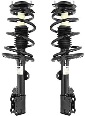 Front Strut and Coil Spring Assembly Set of 2 - Compatible with 2008-2013 Toyota Highlander (Excludes Sport Suspension)