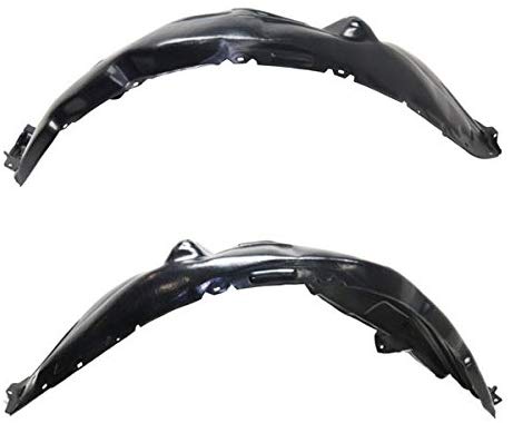 Koolzap For 15-17 Camry Front Splash Shield Inner Fender Liner Panel Left Right SET PAIR