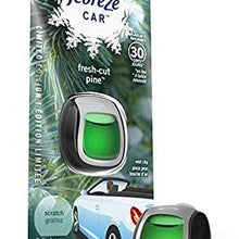 Febreze Car Vent Clip Air Freshener - Fresh-Cut Pine - Holiday Collection 2017 - Net Wt. 0.06 FL OZ (2 mL) Per Vent Clip - Pack of 2 Vent Clips