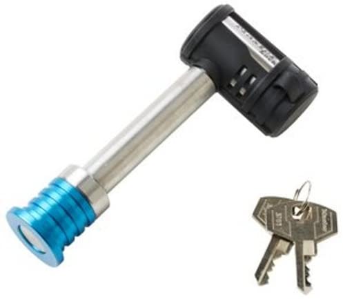 Master Lock Receiver Lock, Stainless Steel Barbell Receiver Lock, Fits 5/8 in. Receivers, 1469DAT