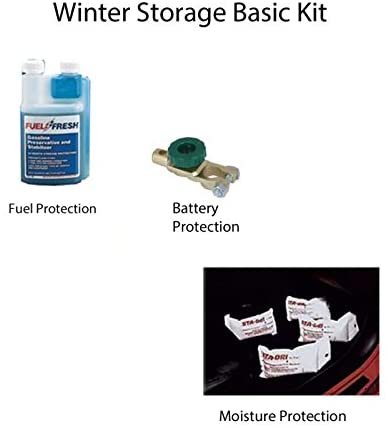 Eckler's Premier Quality Products 25-358332 Winter Storage Protection Kit, Standard With Top Post Battery