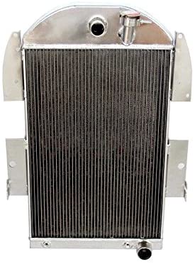 ZC3436CH New 3 Row All Aluminum Radiator Fit 1934-1936 Chevy Pickup Truck L6 V8 Conversion
