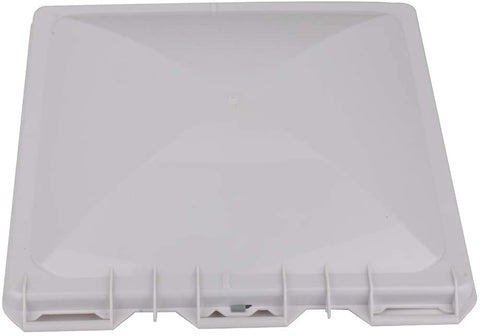 ROADFAR Roof Vent Lid Cover fit for Motorhome Camper Trailer RV Easy Install Vent Cover Lid Ventilation 14 x 14 White VL300-W
