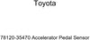 Toyota 78120-35470 Accelerator Pedal Sensor