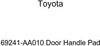 Genuine Toyota 69241-AA010 Door Handle Pad