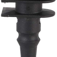 Qii lu Outside Outer Air Temperature Sensor ABS Plastic Outside Air Temperature Sensor Fit for 325Ci 325xi 2001-2006 65816905133