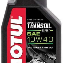 Motul 105895-CS Transoil Expert Synthetic Oil, 12 Pack (10W40), 32. Fluid_Ounces