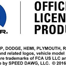 Speed Dawg M504JP-FBK-6RDR-UM Jeep Officially Licensed 6 Speed Shift Knob for 2007-2018 Wrangler JK, Red/Black