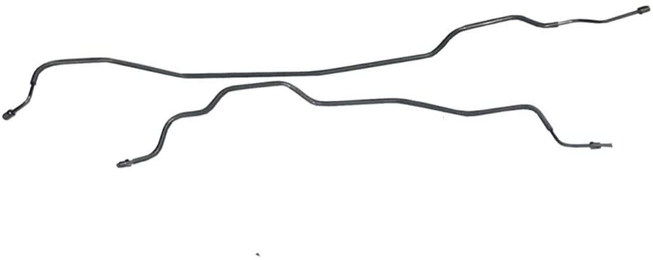 Compatible With 1973-1980 Chevrolet GMC C10 C15 Truck 2WD Rear Axle Brake Line Set Kit Steel