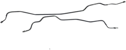 Compatible With 1973-1980 Chevrolet GMC C10 C15 Truck 2WD Rear Axle Brake Line Set Kit Steel
