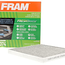 Fram Fresh Breeze - Filtro de aire para cabina Arm & Hammer Baking Soda, CF10374 para vehículos Dodge/Toyota