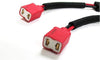 iJDMTOY H7 Heavy Duty Ceramic Wiring Harness Sockets Compatible With Headlights or Fog Lights