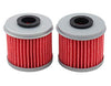 MOTOKU Pack of 4 Oil Filter for Honda TRX450ER TRX450R ATV CRF250R CRF250X CRF450R CRF450X CRF150R CRF150RB for Husqvarna TC250 TE250 TXC250 TE310