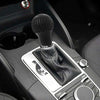 Car Shift Knob Cover Car Vehicle Round Soft Silicone Anti-Slip Lever Gear Shift Knob Cover Fashion Color Shift Knob Boots (Black