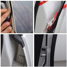 Kaixuan KX Automotive Universal New Weather Stripping EPDM Rubber Seal Strip D-Shape Self Adhesive Car Truck Door Window Weather Strip Soundproof Noise Insulation Sealing (20 FT(6M))