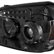 Spyder Auto 5009890 LED Halo Projector Headlights Chrome/Smoked